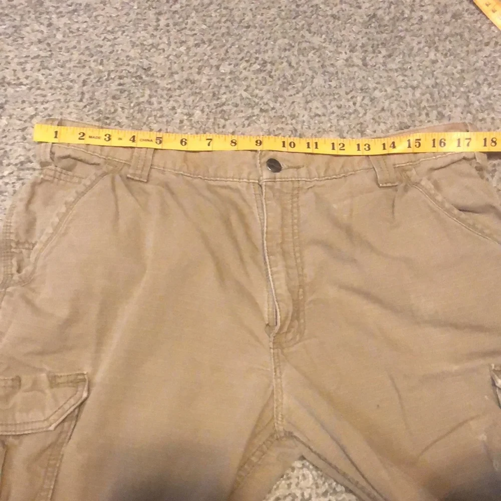 Carhartt Force 101148257 Cargo Pants Mens Ripstop Brown Workwear Carpenter